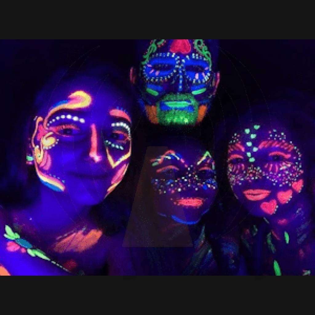 Neon Facepaint