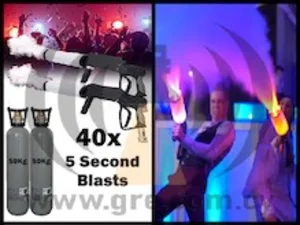 2X 50Kg Co2 Guns ‘Kiss The Party’