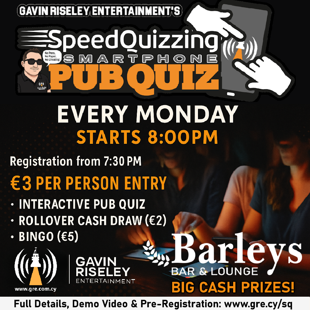 Monday @ Barleys