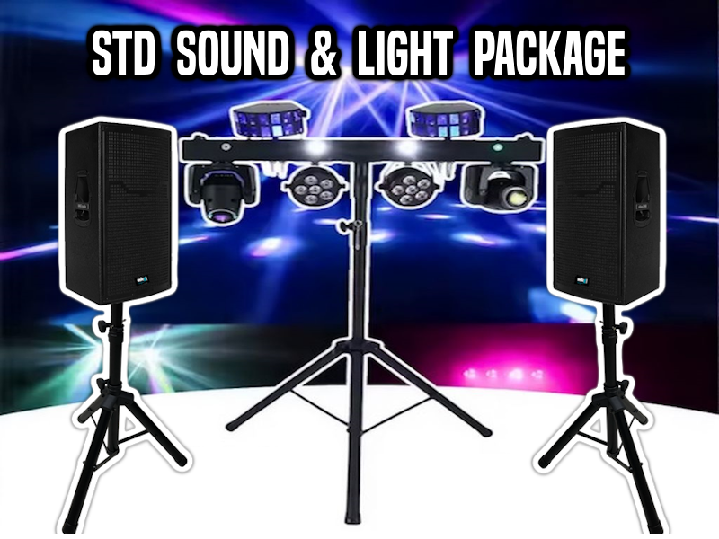001 - Standard Dj Package 5.5Hrs €300 + Vat